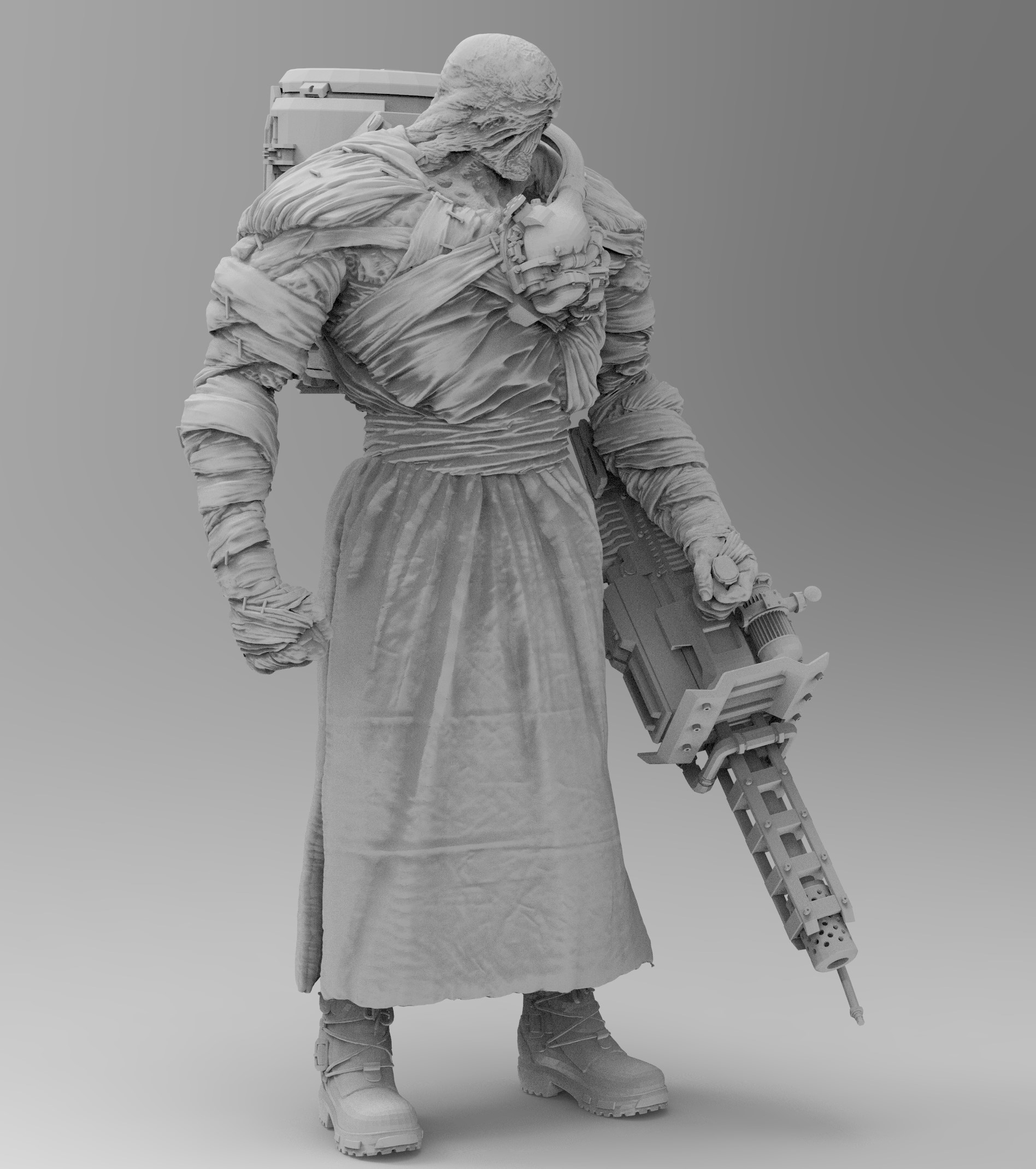 Free STL file Nemesis TType (RE3) 🎲・3D printing design to download・Cults